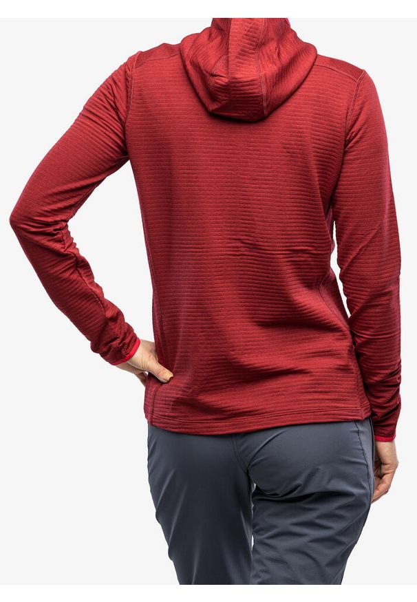MOUNTAIN EQUIPMENT - Bluza wspinaczkowa damska Mountain Equipment Lumiko Hooded Jacket. Kolor: różowy, czerwony, wielokolorowy