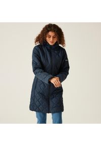 Regatta - Fritha III damska turystyczna pikowana kurtka. Kolor: niebieski. Materiał: puch. Sport: turystyka piesza #1