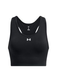 Brassiera bezszwowa o średnim wsparciu dla kobiet Under Armour Vanish. Kolor: czarny, biały, wielokolorowy. Sport: fitness #1