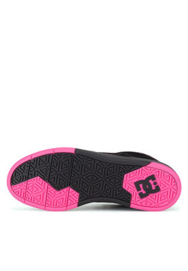 DC Sneakersy DC SHOE CURE DC01682060 Czarny. Kolor: czarny. Materiał: nubuk, skóra