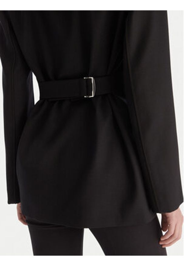 Pinko - PINKO Marynarka Fausta 106098 A306 Czarny Regular Fit. Kolor: czarny. Materiał: wełna