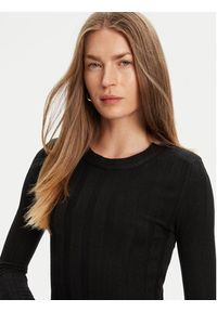 Guess Sweter W5YR13 Z3OT0 Czarny Regular Fit. Kolor: czarny. Materiał: syntetyk #4