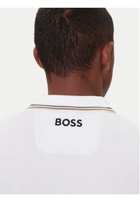 BOSS Polo Paddy Pro 50469102 Beżowy Regular Fit. Typ kołnierza: polo. Kolor: beżowy. Materiał: bawełna #3
