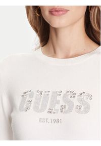 Guess Sweter W5BR40 Z2NQ2 Écru Regular Fit. Materiał: wiskoza #2