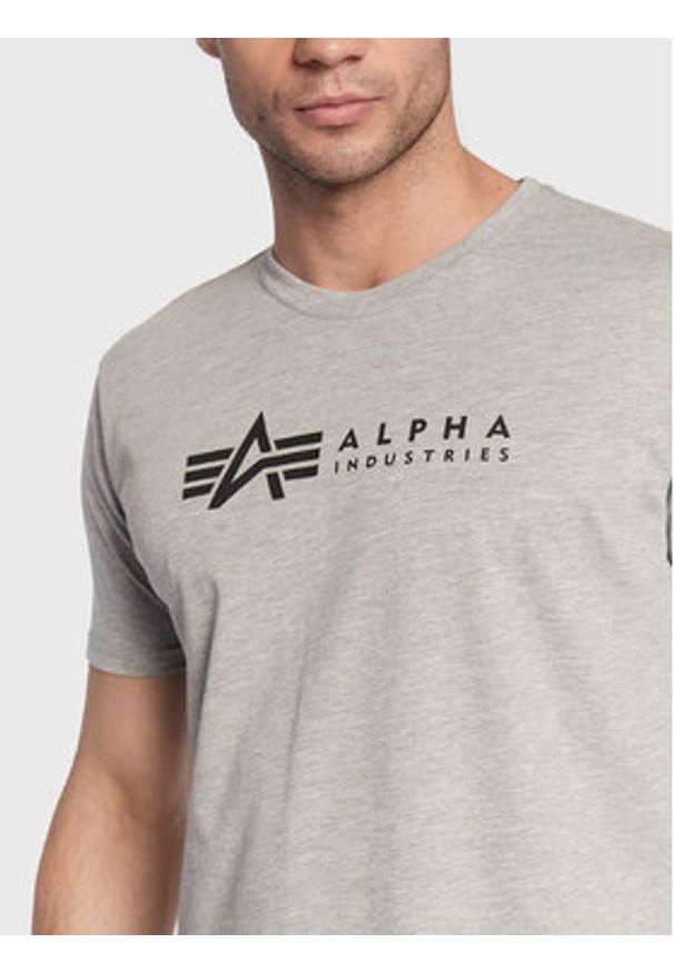 Alpha Industries Komplet 2 t-shirtów Alpha Label 118534 Kolorowy Regular Fit. Materiał: bawełna. Wzór: kolorowy