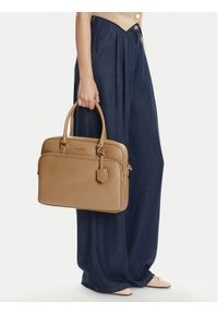 Nine West Torba na laptopa CEO-EMMA-LA482-2847 Beżowy. Kolor: beżowy. Materiał: skóra #1
