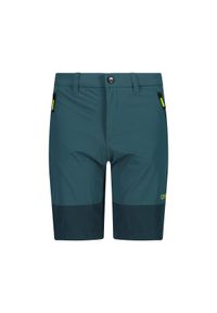 Dziecięce szorty bermudzkie CMP. Kolor: zielony. Styl: sportowy. Sport: turystyka piesza #1