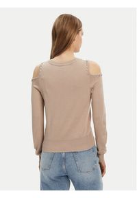 only - ONLY Sweter Gila 15339512 Beżowy Regular Fit. Kolor: beżowy. Materiał: syntetyk #4