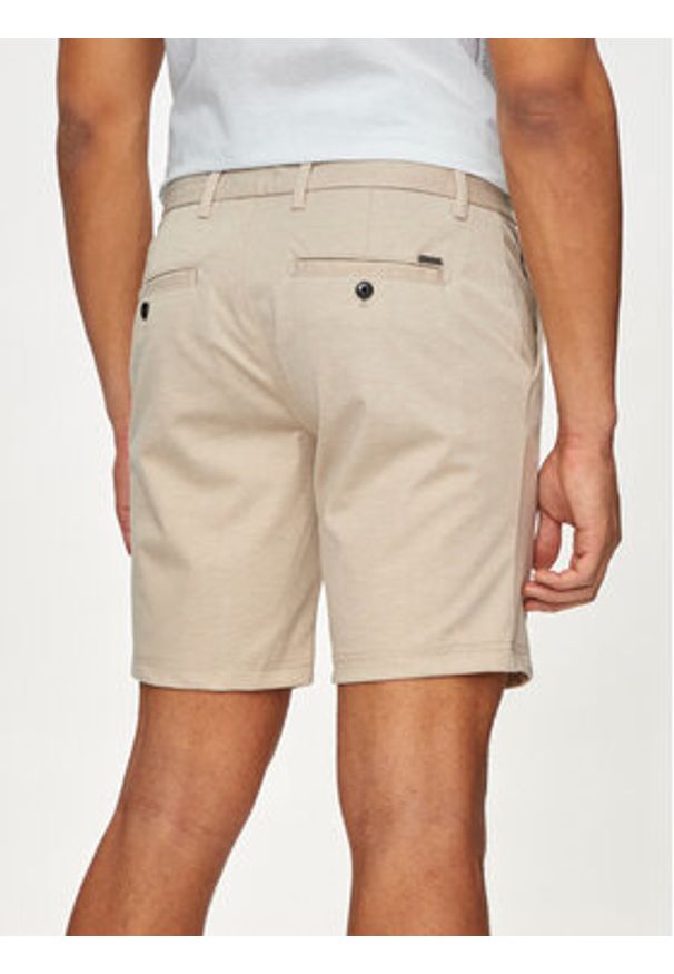 Jack & Jones Szorty materiałowe Jpstmarco 12249321 Beżowy Slim Fit. Kolor: beżowy. Materiał: syntetyk