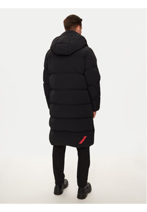 After Label Kurtka puchowa Alaska A00014 Czarny Regular Fit. Kolor: czarny. Materiał: syntetyk