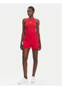 Pepe Jeans Szorty sportowe Red Bull Racing RL800008 Czerwony Relaxed Fit. Kolor: czerwony. Materiał: bawełna #4