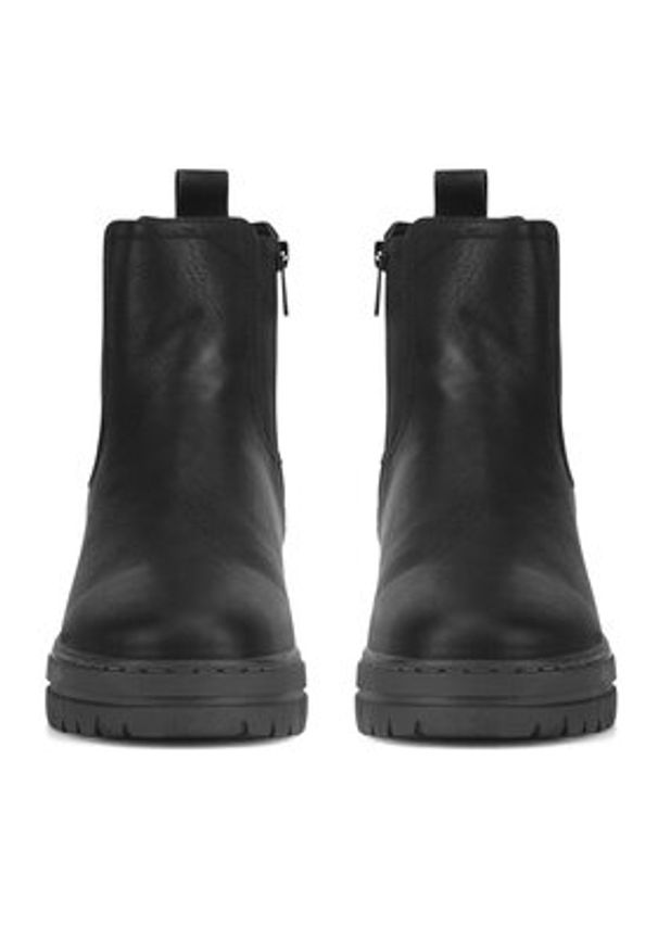 Go Soft Botki WS6385-01 Czarny. Kolor: czarny. Materiał: materiał