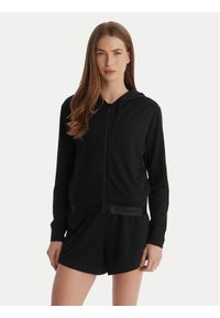 Guess Bluza O6GQ01 KCQP2 Czarny Regular Fit. Kolor: czarny. Materiał: wiskoza #1