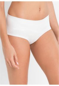 Figi ciążowe "panty" (3 szt.), bawełna organiczna bonprix czarny + czarny + biały. Kolekcja: moda ciążowa. Kolor: czarny. Materiał: bawełna #3