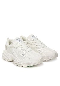 Plein Sport Sneakersy SAFS USC0931 STE003N Biały. Kolor: biały. Materiał: materiał #3