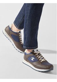 Champion Sneakersy Rr Champ Ii Mix Material Low Cut Shoe S22168-BS502 Granatowy. Kolor: niebieski. Materiał: materiał
