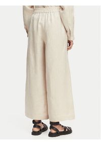 Weekend Max Mara Kuloty Felino 2615131042 Kremowy Relaxed Fit. Kolor: kremowy. Materiał: len #4