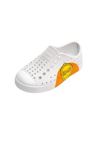 Native Shoes - Buty miejskie dziecięce NATIVE JEFFERSON BLOCK YOUTH STAR WARS. Okazja: na co dzień. Kolor: biały. Wzór: motyw z bajki