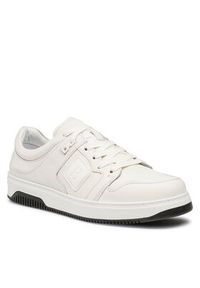 Badura Sneakersy BUXTON-21 MI08 Białe złoto. Kolor: biały, wielokolorowy, złoty. Materiał: skóra #2