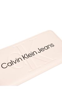 Calvin Klein Jeans Portfel | K60K607634TGE | Kobieta | Beżowy. Kolor: beżowy. Materiał: jeans #5