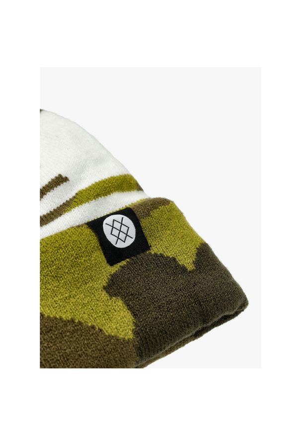 Czapka zimowa Stance OG Pom Beanie - camo. Kolor: zielony. Sezon: zima