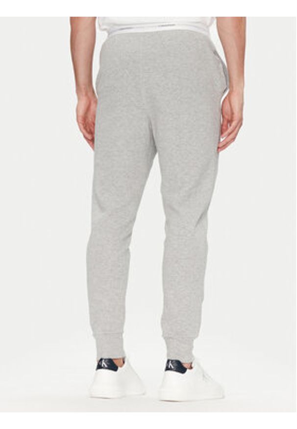 Calvin Klein Underwear Spodnie piżamowe 000NM2706E Szary Regular Fit. Kolor: szary. Materiał: bawełna