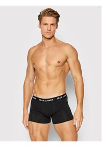 Jack & Jones - Jack&Jones Komplet 7 par bokserek Basic 12165587 Czarny. Kolor: czarny. Materiał: bawełna #6