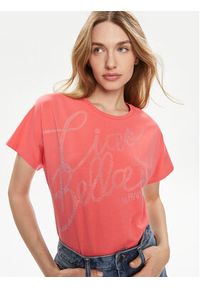 Fracomina T-Shirt FP22ST3004J401N5 Różowy Regular Fit. Kolor: różowy. Materiał: bawełna #3