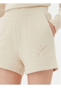 Armani Exchange Szorty sportowe XW000598 AF11852 U1092 Beżowy Regular Fit. Kolor: beżowy. Materiał: bawełna #4
