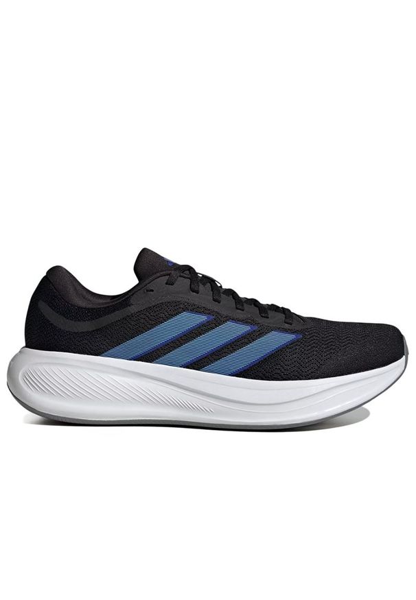 Adidas - Buty męskie adidas Running Response Runner 2 KJ1743 - czarne. Zapięcie: sznurówki. Kolor: czarny. Materiał: materiał, guma. Szerokość cholewki: normalna. Model: Adidas Cloudfoam. Sport: bieganie