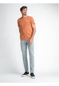 Petrol Industries T-Shirt M-1030-TSR609 Pomarańczowy Regular Fit. Kolor: pomarańczowy