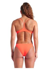 Strój Kąpielowy damski Arena Bikini Bandeau Solid dwuczęściowy. Kolor: czerwony