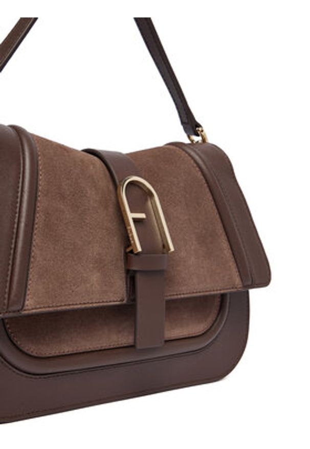 Furla Torebka WB01822 BX2567 CN 4286S 1007 Brązowy. Kolor: brązowy. Materiał: skórzane