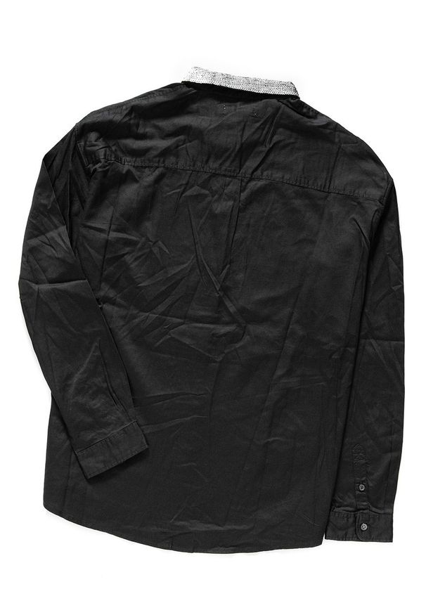 Lee - KOSZULA DAMSKA LEE PLAIN SHIRT WITH SEQ L48GBT02. Wzór: aplikacja