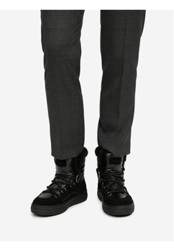 MEXX Śniegowce CEO-MI002200453W Czarny. Kolor: czarny. Materiał: materiał