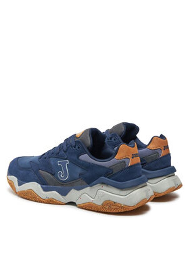 Joma Sneakersy C1400 C1400W2403 Granatowy. Kolor: niebieski. Materiał: skóra