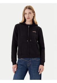 Guess Jeans Bluza W4YQ13 KC811 Czarny Regular Fit. Kolor: czarny. Materiał: bawełna #1