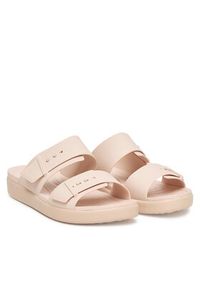 Crocs Klapki Brooklyn Buckle Low Low 211215 Różowy. Kolor: różowy #5