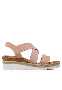 Espadryle Clara Barson. Kolor: różowy
