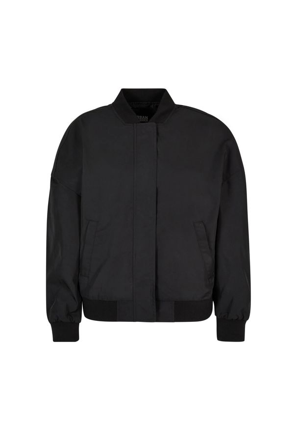 Urban Classics - Damska Lekka Kurtka Bomberka Z Recyklingu. Kolor: czarny. Sport: turystyka piesza
