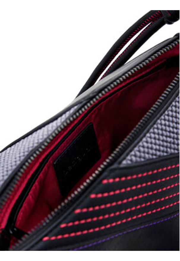 Desigual Torebka 25SAXPC7 Czarny. Kolor: czarny. Materiał: skórzane