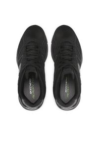 skechers - Skechers Sneakersy Flash Point 58350/BBK Czarny. Kolor: czarny. Materiał: skóra #4