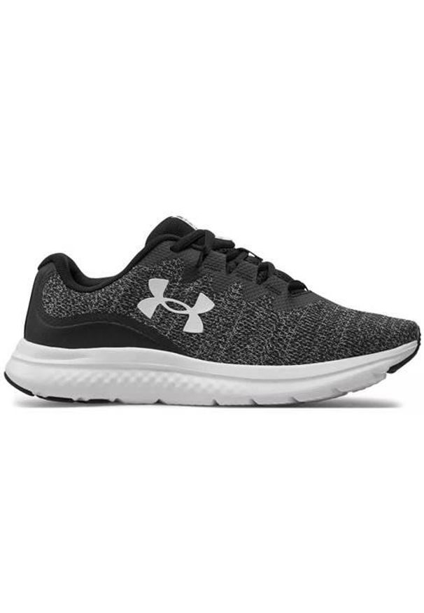 Buty do biegania męskie Under Armour Charged Impulse 3. Kolor: biały, wielokolorowy, szary. Materiał: materiał, syntetyk. Szerokość cholewki: normalna