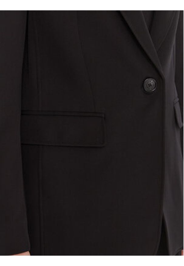 BOSS Marynarka C_Jabla3 50549396 Czarny Regular Fit. Kolor: czarny. Materiał: syntetyk