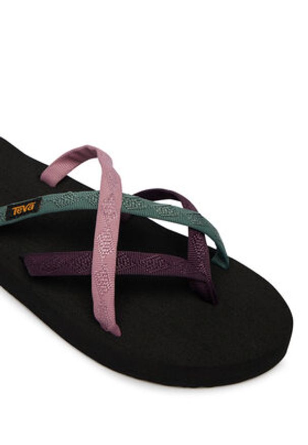 Teva Japonki Olowahu 6840 Kolorowy. Materiał: materiał. Wzór: kolorowy