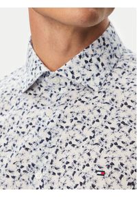 TOMMY HILFIGER - Tommy Hilfiger Koszula MW0MW43753 Biały Slim Fit. Kolor: biały. Materiał: bawełna #5