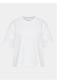 Samsoe & Samsoe - Samsøe Samsøe T-Shirt Sienna F23100117 Biały Regular Fit. Kolor: biały. Materiał: bawełna #4