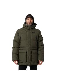 Kurtka puchowa Helly Hansen Reine. Kolor: niebieski. Materiał: puch. Sezon: zima