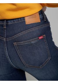Big-Star - Spodnie jeans damskie zwężane Adela 307. Kolor: niebieski