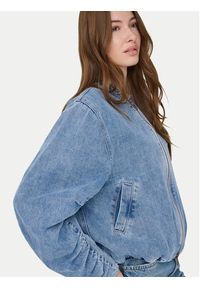 only - ONLY Kurtka jeansowa Niki 15362884 Niebieski Relaxed Fit. Kolor: niebieski. Materiał: bawełna #4